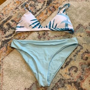 Floral print bikini